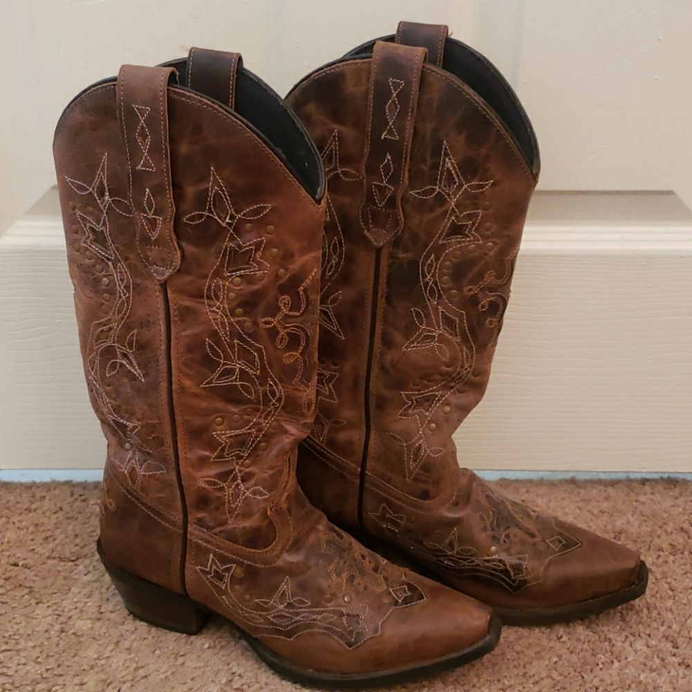 Laredo Cross Point Western Boots